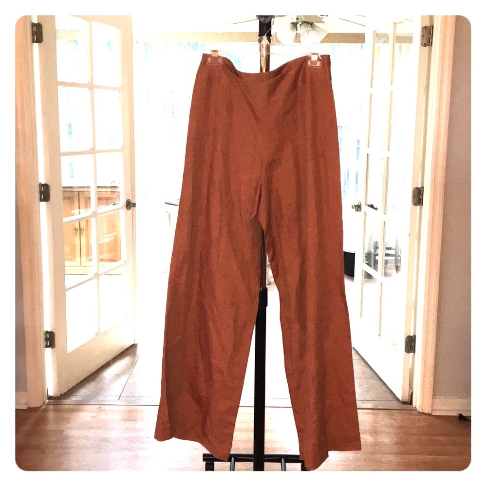 Women’s Linen Wide Leg Pant